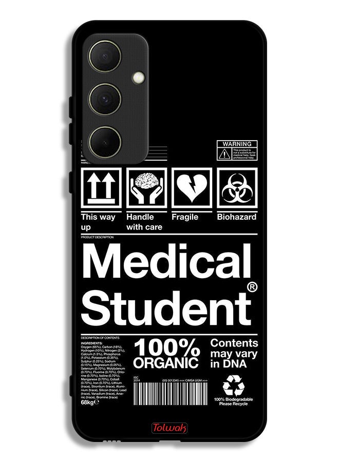 Tolwak Samsung Galaxy A35 5G Protective Case Cover Medical Student Sticker - Image 1