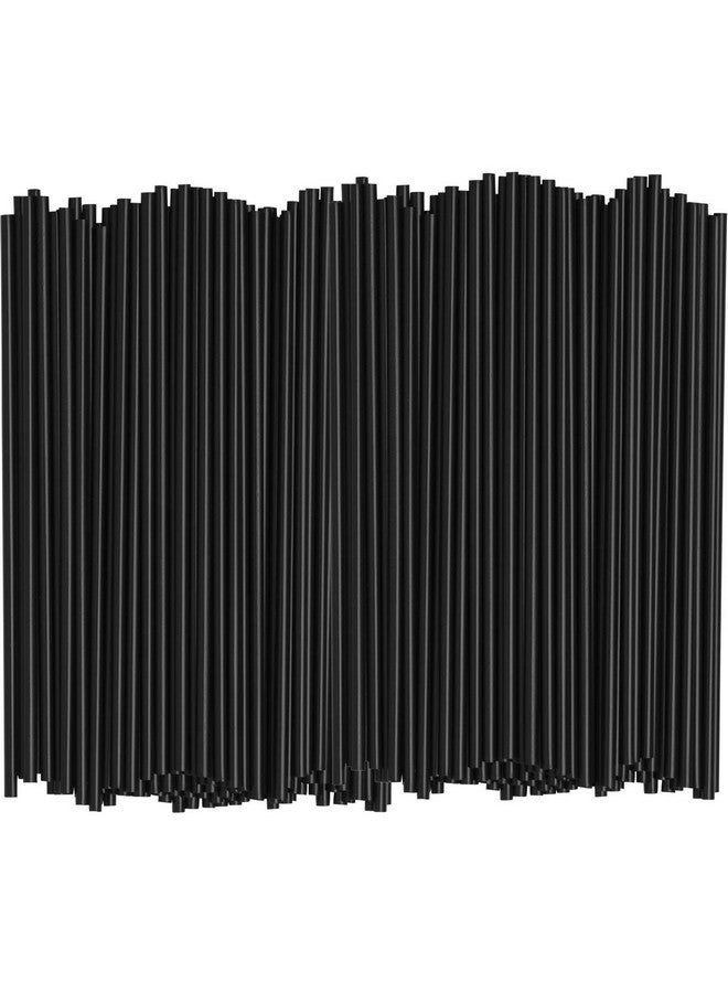 Comfy Package [1000 Count] 5 Inch Coffee & Cocktail Stirrers/Straws Disposable Plastic Sip Stir Sticks Black - Image 1