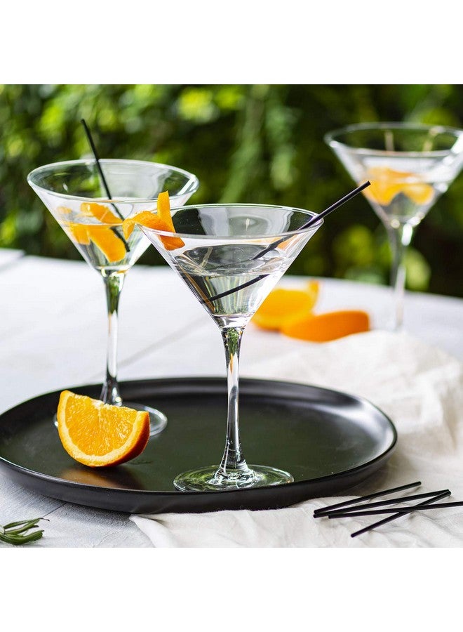 Comfy Package [1000 Count] 5 Inch Coffee & Cocktail Stirrers/Straws Disposable Plastic Sip Stir Sticks Black - Image 3