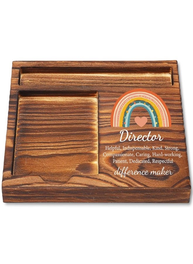 CWGOTC Director Gifts, Wooden Sticky Note Holder, Elegant Office Desk Accessory for Directors, Director Appreciation Gift for Women, Ideal for Birthdays, Christmas, or Thank You Occasions YCB109 - Image 1