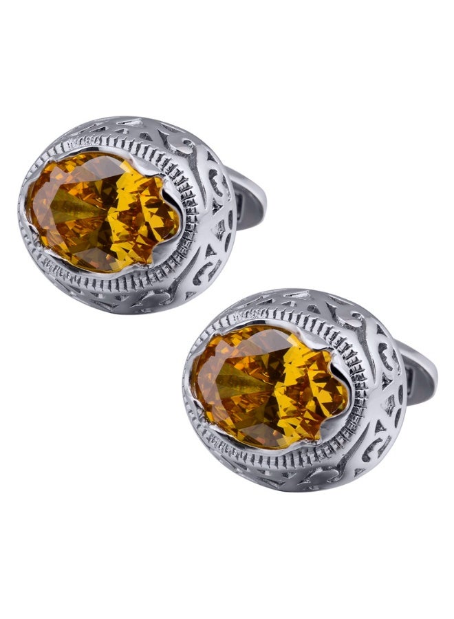 Shougu Fashionable High-end Simple And Atmospheric Suit Cufflinks 