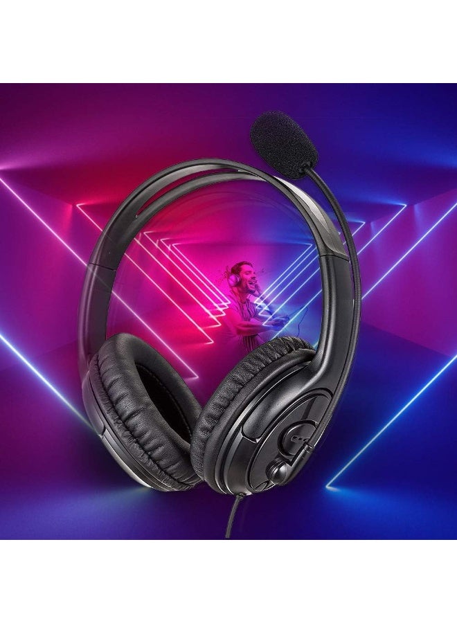 Headset Call Center Headphone with Microphone Noise Cancelling Over Ear Wired Headphone Computer Headset for Call Center Office Home Online Teaching - Image 4