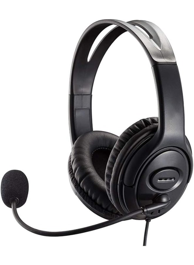 Headset Call Center Headphone with Microphone Noise Cancelling Over Ear Wired Headphone Computer Headset for Call Center Office Home Online Teaching - Image 3