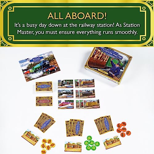Calliope Games Station Master Railroad Strategy Board Game for Family Game Night Fun for Kids Adults 26 Players from The Makers of Tsuro and Roll for It - Image 5