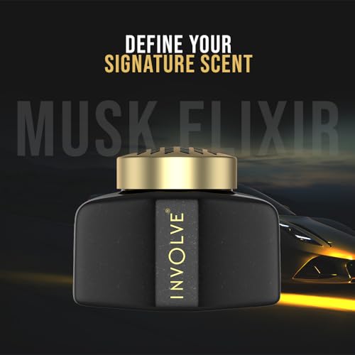 Involve your senses إينفولف إمينينس ماسك إليكسير عطر سيارة عضوي مع دريف فريش – معطر هواء ألياف – IEM03 – 45 جم | معطرات سيارات | عناصر تزيين لوحة القيادة للسيارة - Image 4