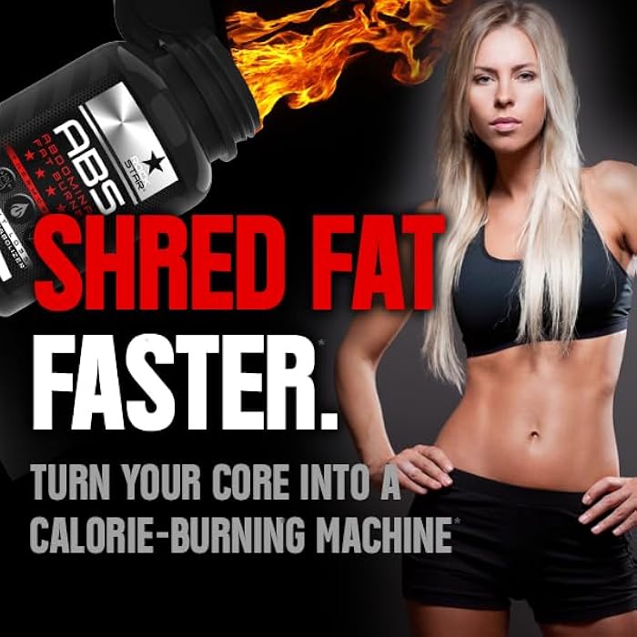 Rockstar Abs Dietary Supplement - Thermogenic Ab Fat Burner, Hyper Metabolizer - Belly Fat & 6 Pack Support, Weight Loss, GLP-1 & Metabolism Booster Pills for Men & Women – Targeted Abdominal Fat Loss - Image 3