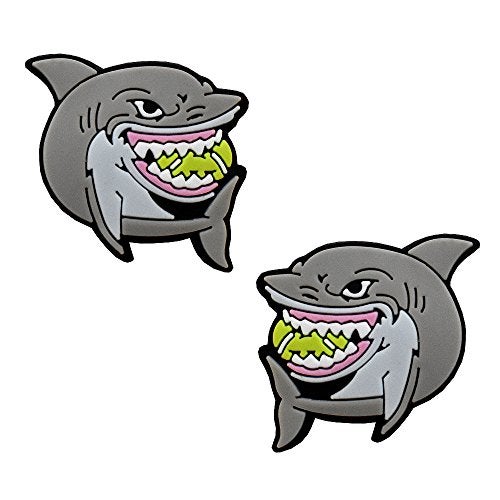 Racket Expressions Shark Tennis Racket Shock Absorbers Tennis Dampener for Kids 2 Pack - Image 3