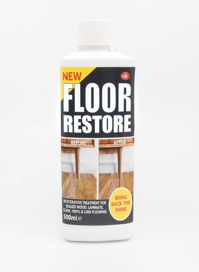 Rustins New Floor Restore | Restorative Treatment for Wood and Laminate Flooring | Bring back the shine! | 500ml - Image 1