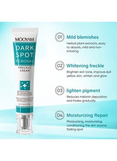 Dark Spot Removal Freckle Cream, Fast-Acting Dark Spot Corrector Remover For Face And Body Hyperpigmentation, Fades Melasma, Freckle, Sun Spots, Evens Skin Tone, Age Spot Remover - pzsku/Z6E7D6658F1B51F85A41AZ/45/_/1736235739/952f9c25-a4d1-4083-b87c-948a32e97c1b