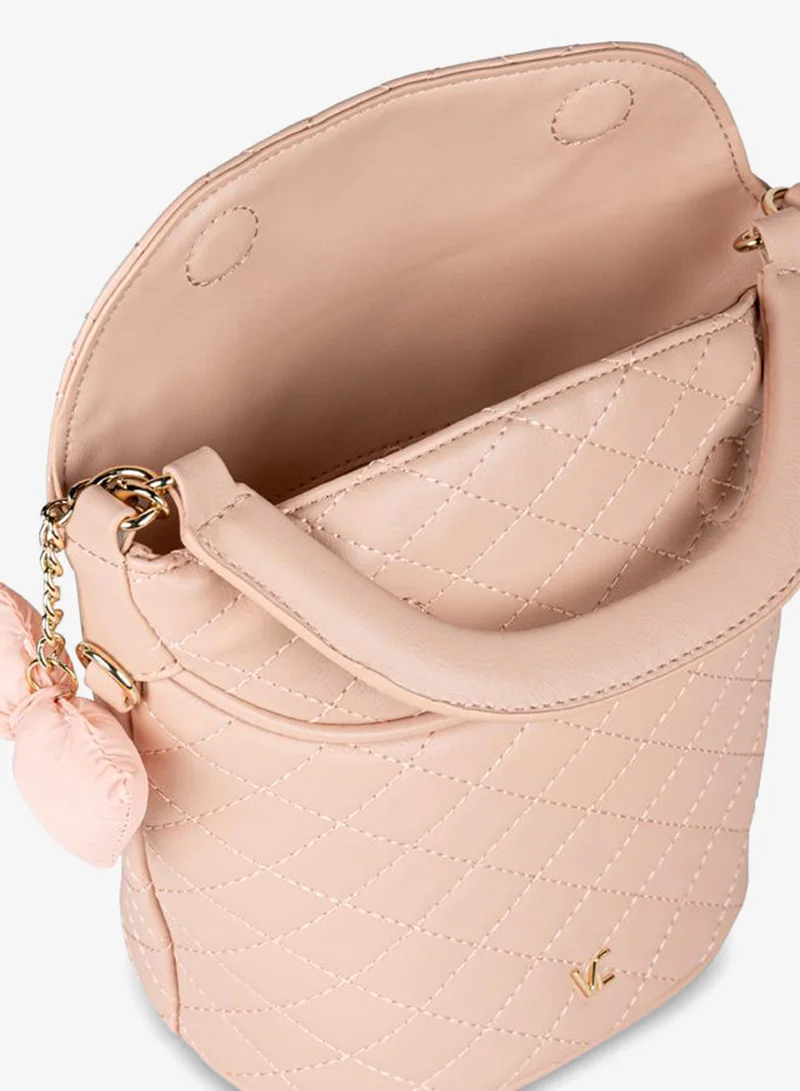 Vincci Pink Women Quilted Shoulder Bag for Women | Best Price UAE
