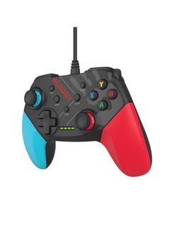 Bloody Wired Gaming Controller GP30, 360 Joysticks Control, Dual Vibration Motors, Anti-Slip Design, Compatible With PC, PS3, Switch, Android Smart TV, Smart Phone And above, Sports Blue  - Image 2