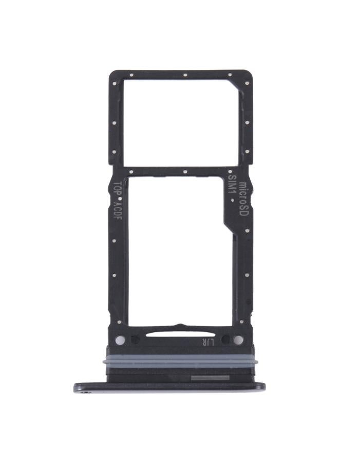For Samsung Galaxy A34 SM-A346 Original SIM Card Tray + SIM / Micro SD Card Tray (Black) - Image 1