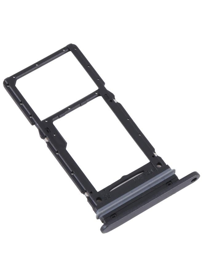 For Samsung Galaxy A34 SM-A346 Original SIM Card Tray + SIM / Micro SD Card Tray (Black) - Image 3