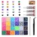 MeiAid 24000Pcs 24Colors Jelly Rhinestones 3mm Multicolor Resin Flatback Rhinestones Bedazzling Kit with 3Pcs 10ml B7000 Jewelry Glue for Nail Art Diamond Painting DIY Crafts and Decorations - Image 2