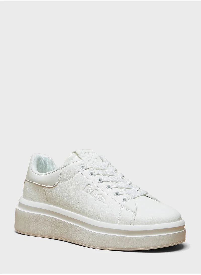 Lee Cooper Lace Up Low Top Sneakers