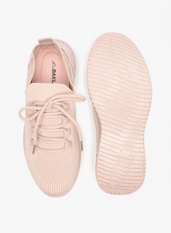 Oaklan by Shoexpress Women's Textured Slip-On Sports Shoes
