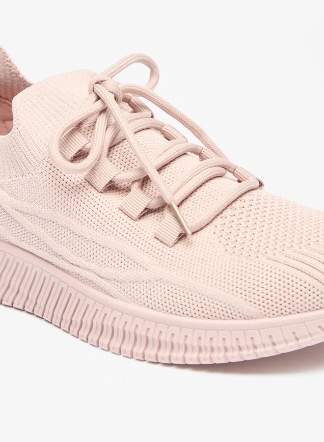 Oaklan by Shoexpress Women's Textured Slip-On Sports Shoes