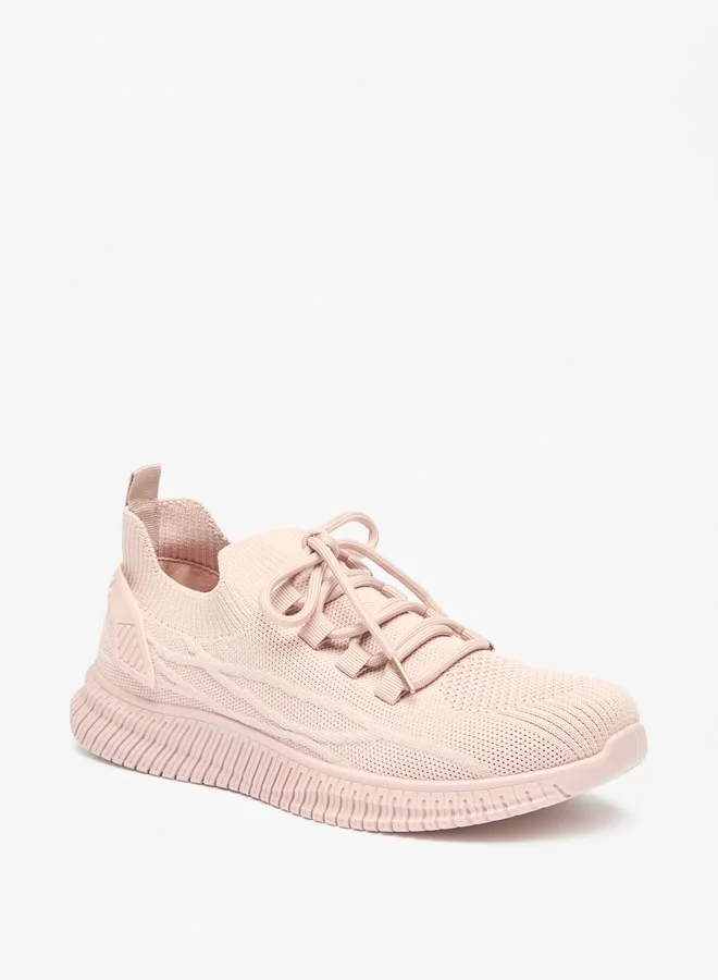 Oaklan by Shoexpress Women's Textured Slip-On Sports Shoes