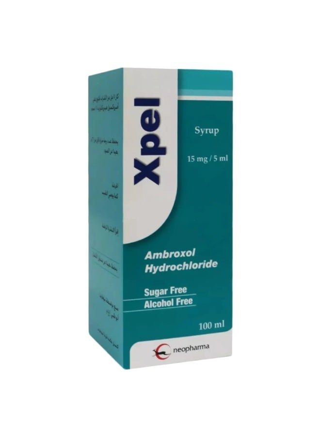 Xpel Cough 15mg/5ml Syrup 100 mL - Image 1