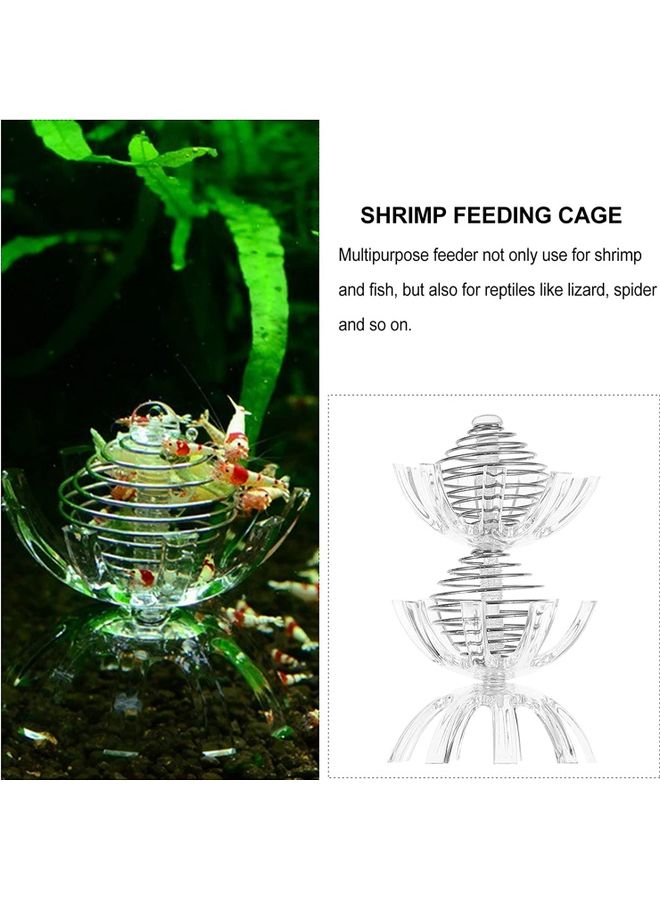 NIBEMINENT Shrimp Multi-Purpose Feeding Cage Clear 8.4cm - Image 4