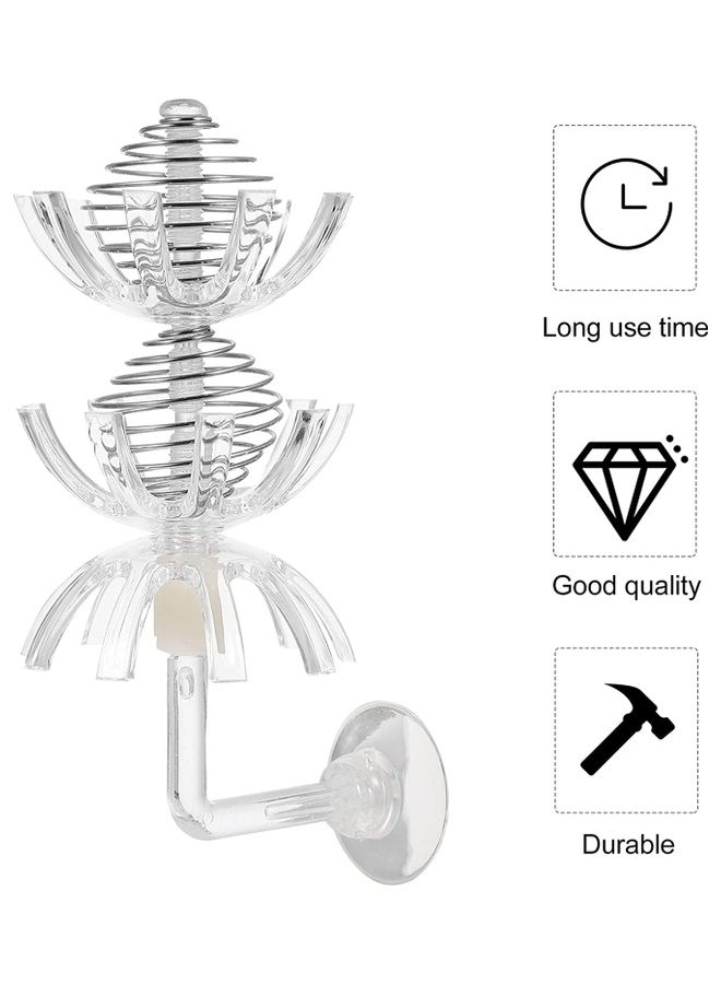 NIBEMINENT Shrimp Multi-Purpose Feeding Cage Clear 8.4cm - Image 2