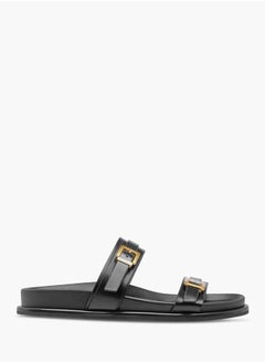 Celeste Womens Buckle Accent Slide Sandals With Slip-On Closure  - Image 1