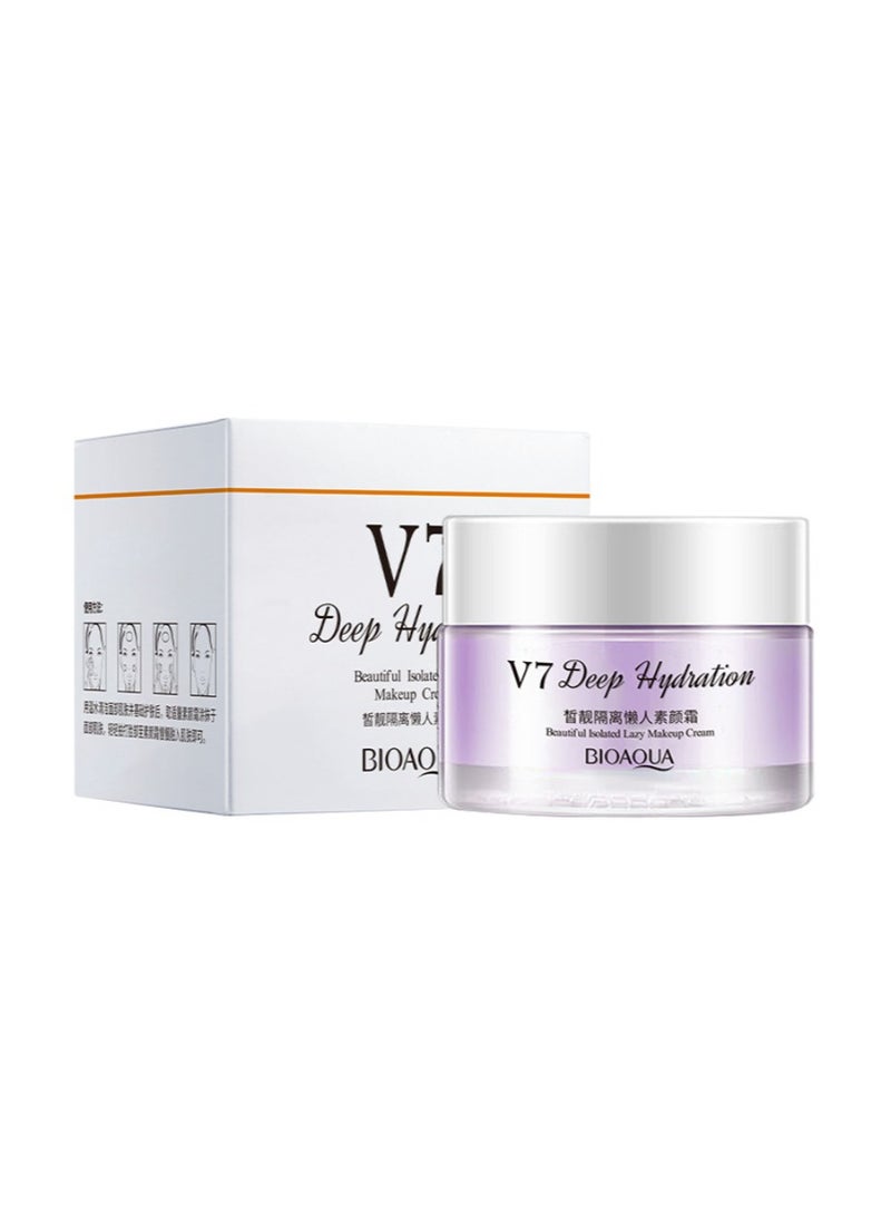 BIOAQUA - V7 Translucent Whitening Bare Face Cream, Brightens Skin, Lazy Cream, and Isolation Cosmetics - Image 1