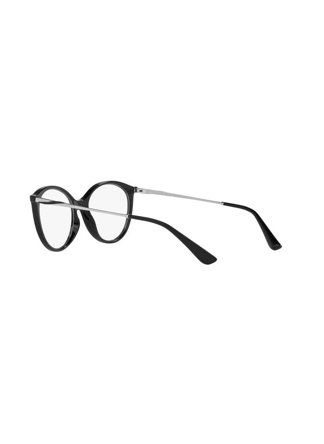 Vogue Eyewear Women'S Vo5387 Oval Prescription Eyewear Frames, Black/Demo Lens, 53 Mm  - Image 5