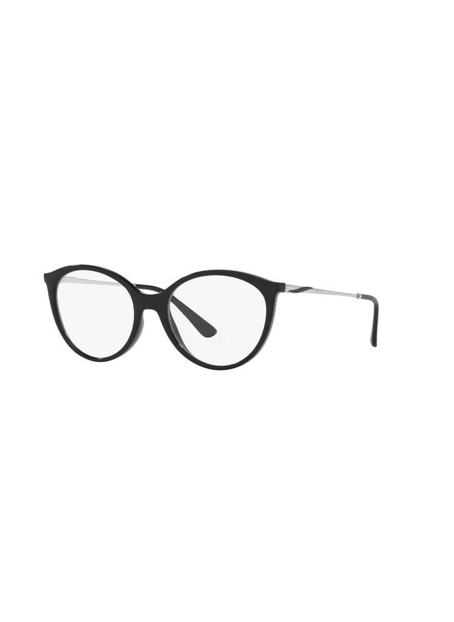 Vogue Eyewear Women'S Vo5387 Oval Prescription Eyewear Frames, Black/Demo Lens, 53 Mm  - Image 2