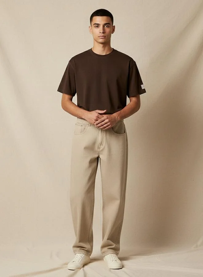 2Xtremz Lee Cooper Men Baggy Fit Mid-Rise Jeans