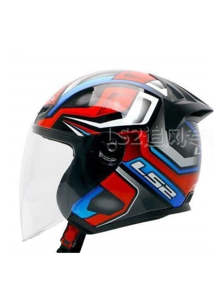 LS2 - Half Face Helmet For Motorcycle Size M - Image 1