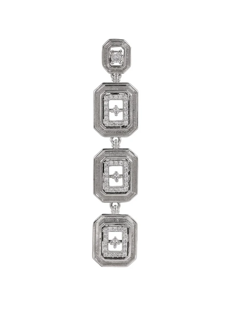Priyaasi Plated Contemporary Drop Earrings