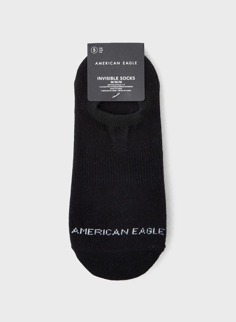 American Eagle 5 Pack Invisible Socks