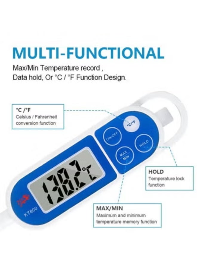 مينزا ميزان حرارة رقمي للطعام - Image 2
