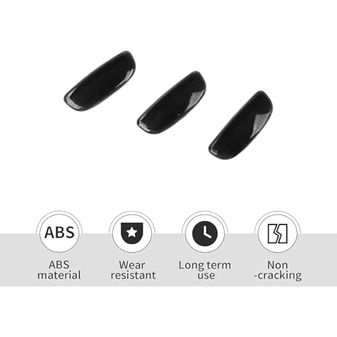 rayihni Grille Light Covers Compatible With Bronco Raptor 20222025 Front Grille Lamp Guard Trim Bezels Decoration Accessories For Bronco Raptor Exterior AccessoriesSmoke Dark - Image 2