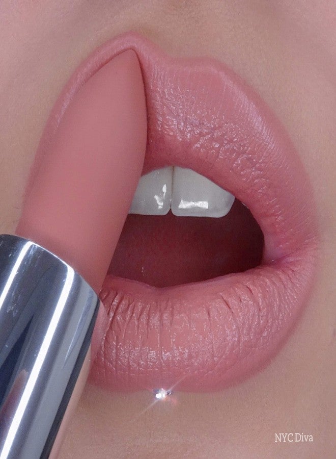 bellapierre Mineral Lipstick with 100% Natural Non-Toxic Formulation | Cruelty & Paraben Free | Long Lasting Nourishing Color & Sun Protection - NYC Diva - Image 3