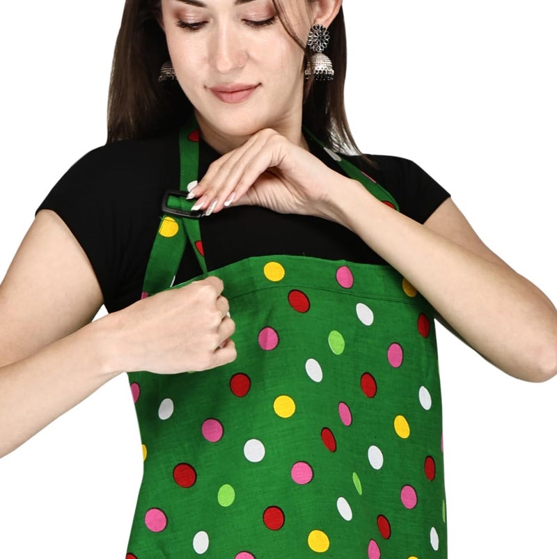 Switchon Feeding Apron Cover Maternity Cover & Scarf 100% Cotton Maternity Breastfeeding Multipurpose for Mothers (Yellow) - Image 2
