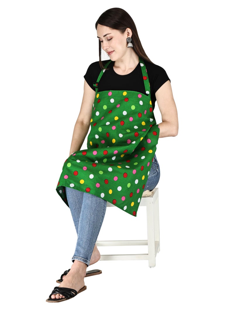 Switchon Feeding Apron Cover Maternity Cover & Scarf 100% Cotton Maternity Breastfeeding Multipurpose for Mothers (Yellow) - Image 1