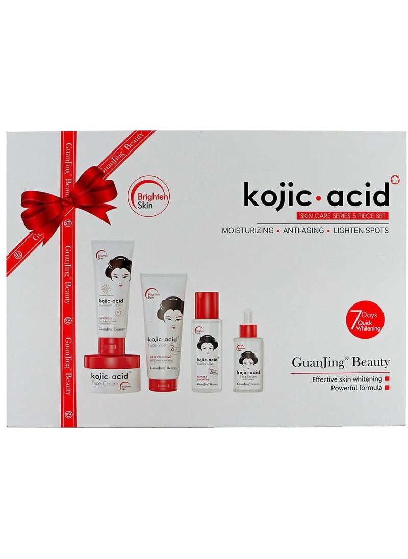 GuanJing Beauty Anti-Aging Skin Care Set with Kojic Acid  - Image 3