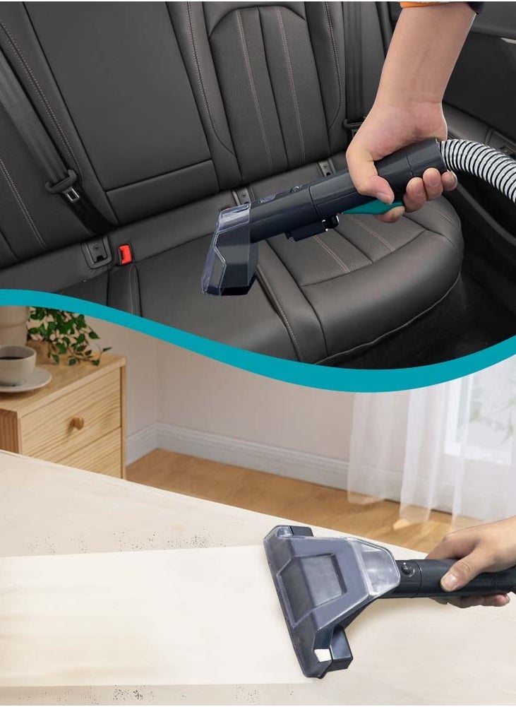 WINNINGSTAR - Portable Carpet Cleaner with Unique Cleaning Brush & Self-Cleaning Function, Perfect for Stubborn Stains on Carpets, Sofas, and Hard-to-Reach Areas, 1880ml, 450W - Image 1