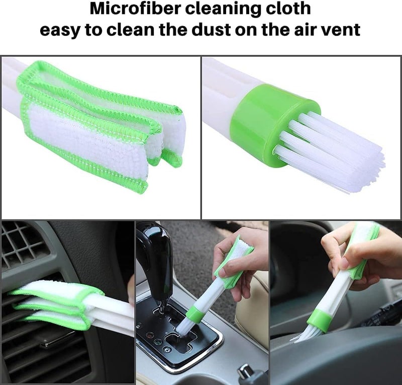 SCIENISH 15Pcs Car Cleaning Kit,Car Wash Detailing Kit,Car Detailing Brushes Set,Wash Bucket Bracket,Big Towels,Car Wash Mitts,Tire Brush,Window Water Blade,Car Wash Sponge Wax Applicators - Image 5