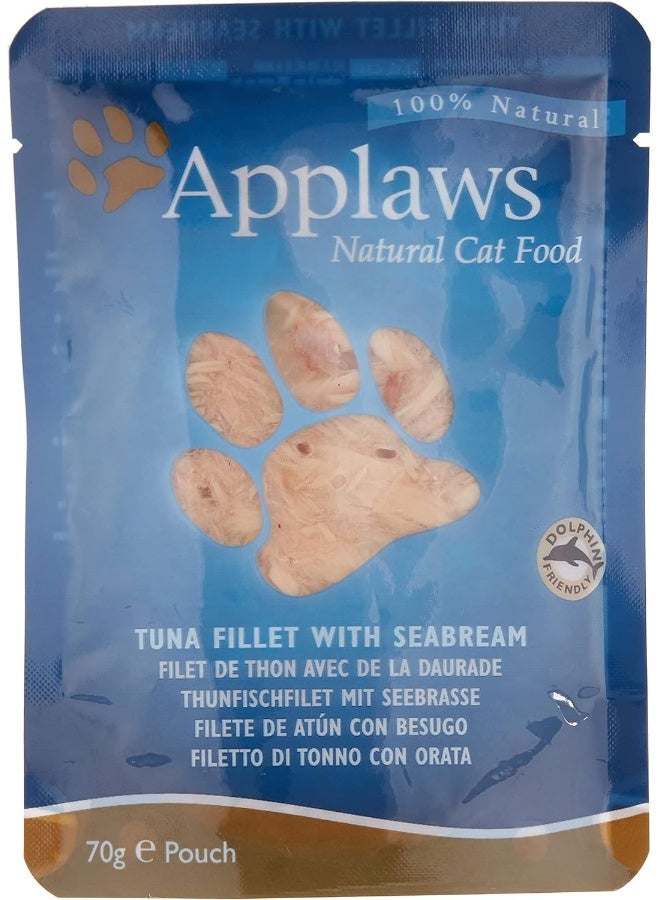 Applaws أبلوز تونة مع سيبريم 70 جرام كيس - Image 1