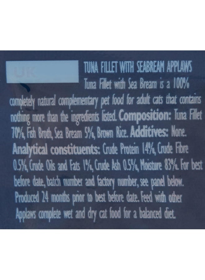 Applaws أبلوز تونة مع سيبريم 70 جرام كيس - Image 3