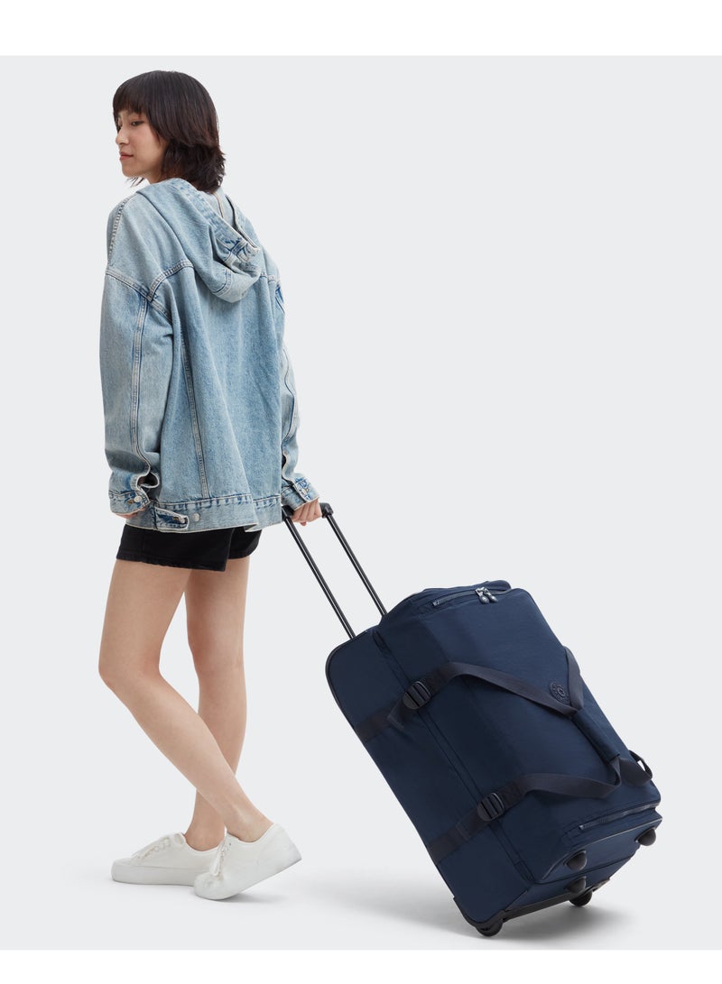 kipling Basic Teagan Medium Wheeled Duffle 66cm/25inches, 3.10kg, 74L, Blue Bleu - Image 4