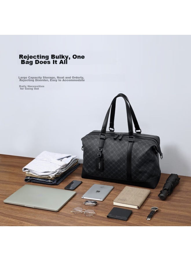 Golf Travel Bag, Men's Sports And Fitness Bag, Large Capacity Luggage Bag, Business Trip Handbag For Men, Travel Bag, Shoulder Bag - Image 4