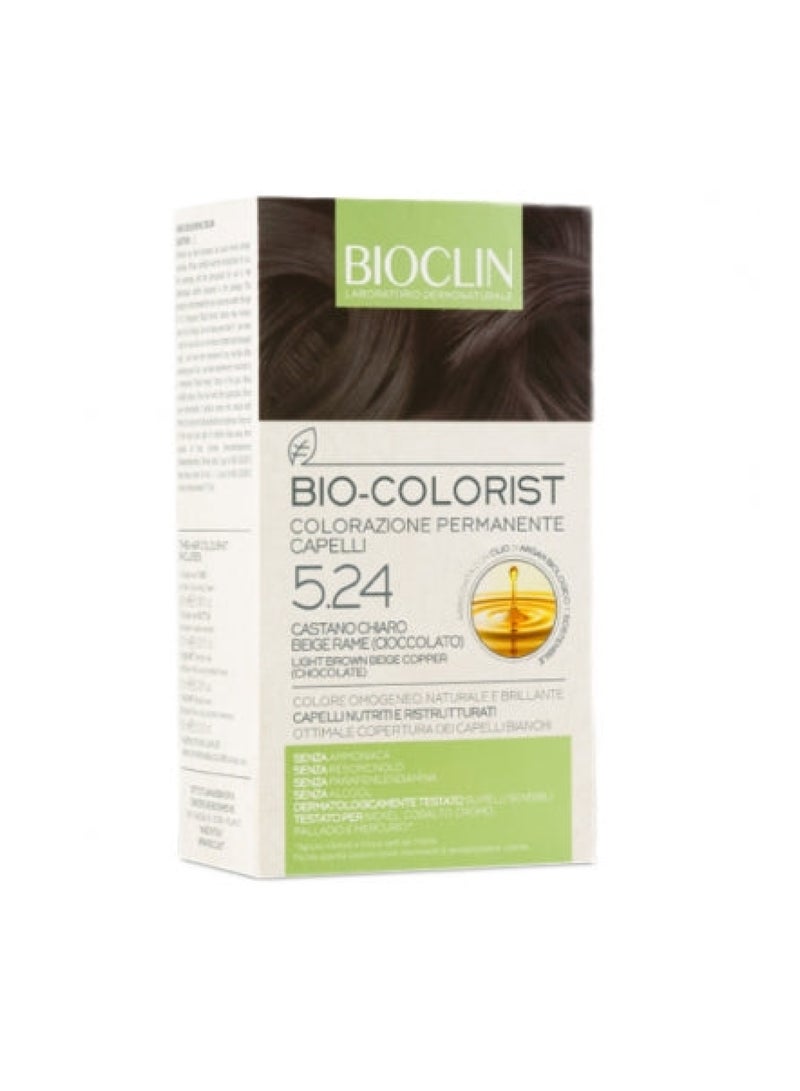 Bio Colorist 5.24 Light Brown Beige Copper (Choco)