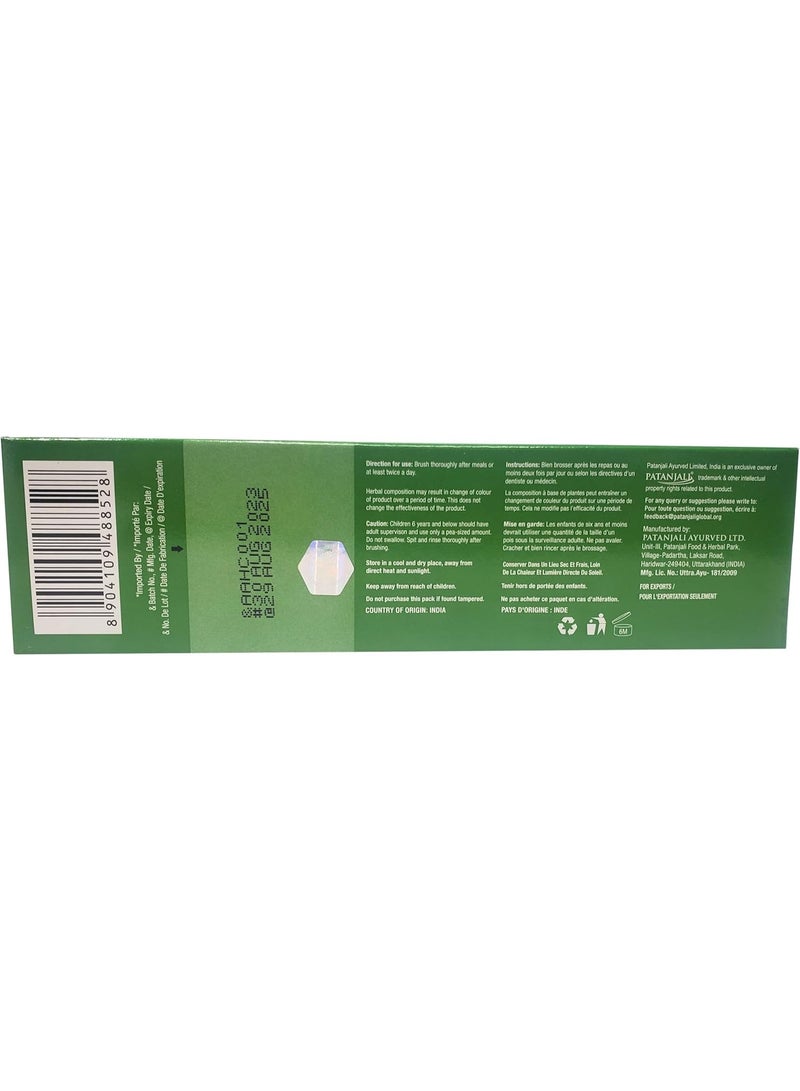 Patanjali Dant Kanti Aloe Power Gel Toothpaste 150 G - Image 2