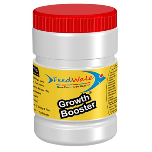 FeedWale Growth Booster 1Kg for Faster Growth of All Types of Fishes Supplement for Fish - Image 1