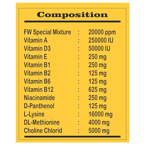 FeedWale Growth Booster 1Kg for Faster Growth of All Types of Fishes Supplement for Fish - Image 4