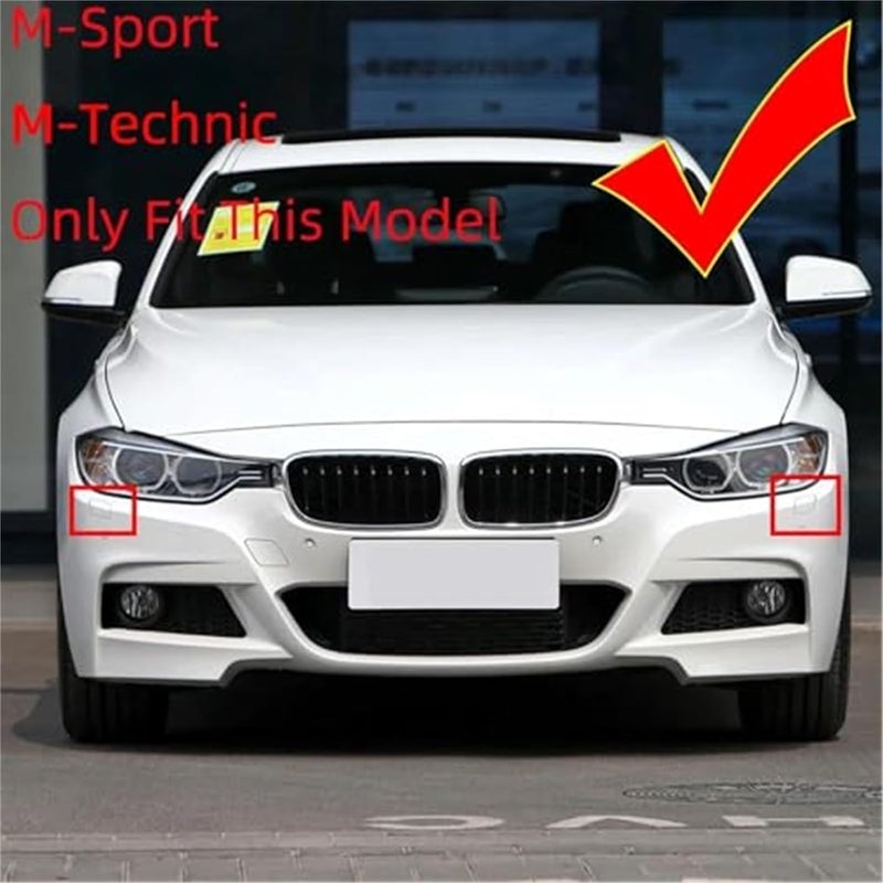 Wivplex Front Bumper Headlamp Cleaner Nozzle Cover for BMW - Image 4